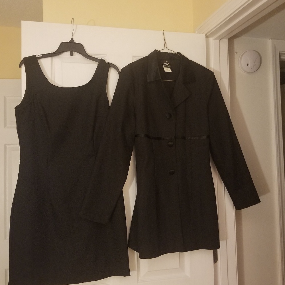 Black dress set